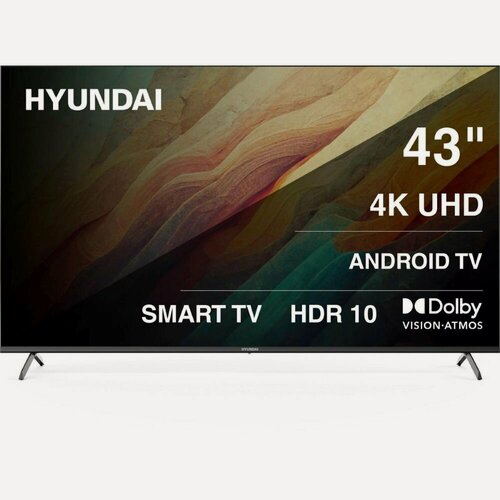 Изображение товара Телевизор Hyundai H-LED43BU7009, диагональ 43 дюйма, разрешение 3840 x 2160