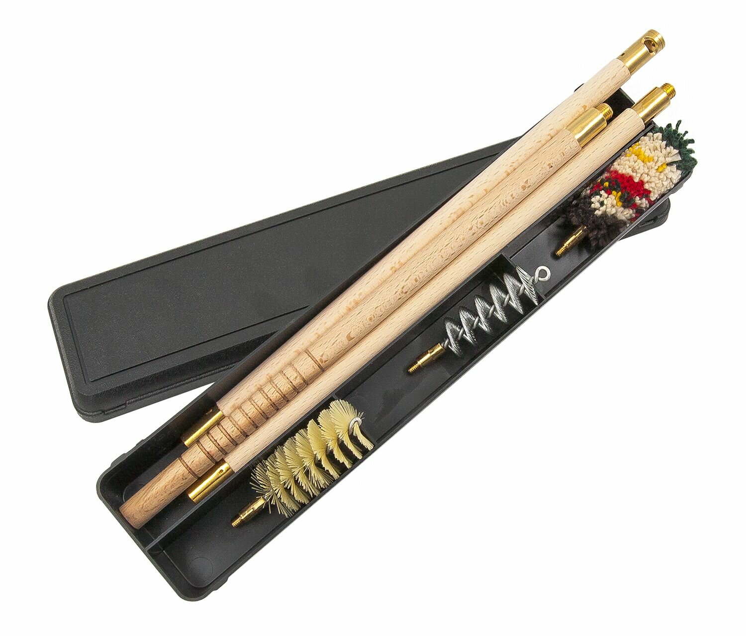 Набор для чистки Stil Crin, кал. 20 (деревянный шомпол 70см) — фото 1