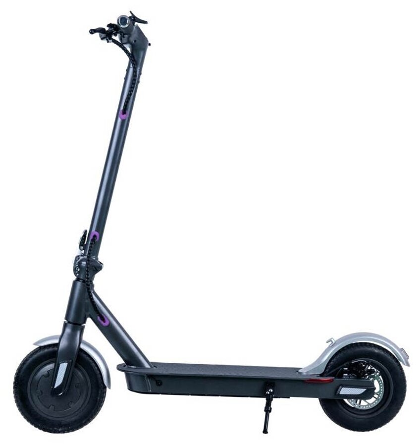 Электросамокат HIPER Triumph X101 Space Gray, колеса 10” шины надувные шины, 400 Вт мотор, батарея 10,4Ач(36В,375Втч), д