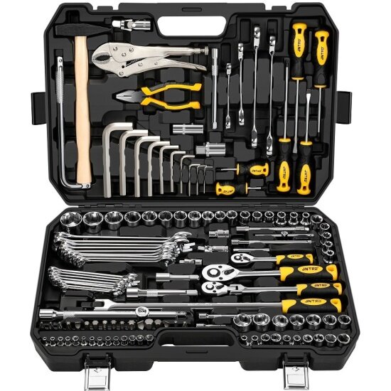 Jntrd Набор ручных инструментов многофункциональный J-М10132 132 предмета