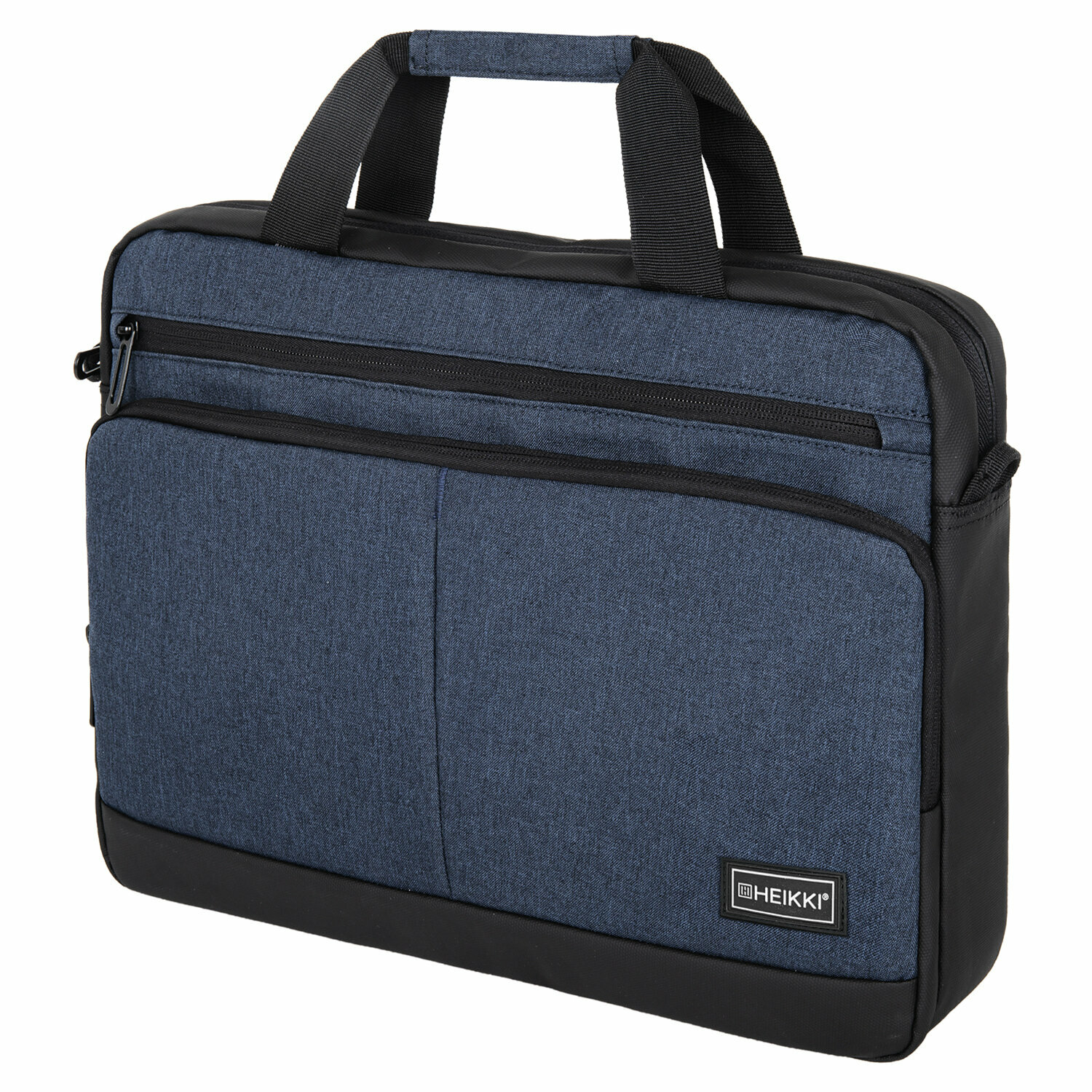 Сумка портфель HEIKKI FORWARD (хейки) с отделением для ноутбука 15,6", темно-синяя, 29х40х9 см, 272612