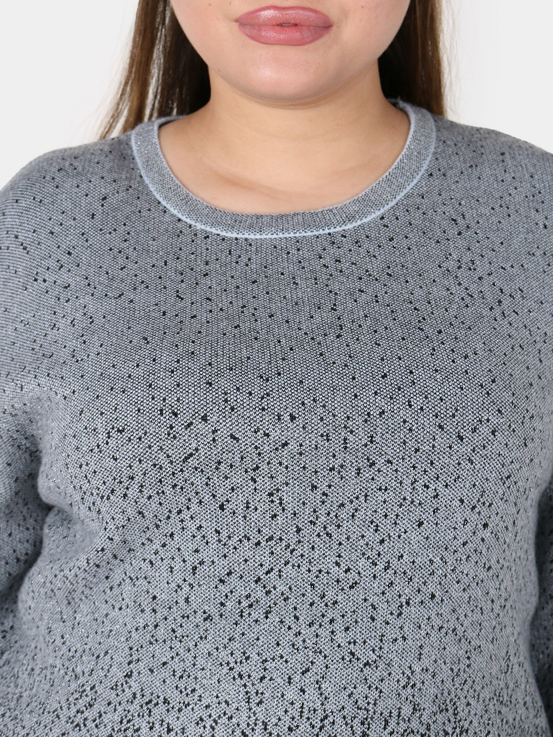 Свитер размер One Size, , серебряный — фото 1