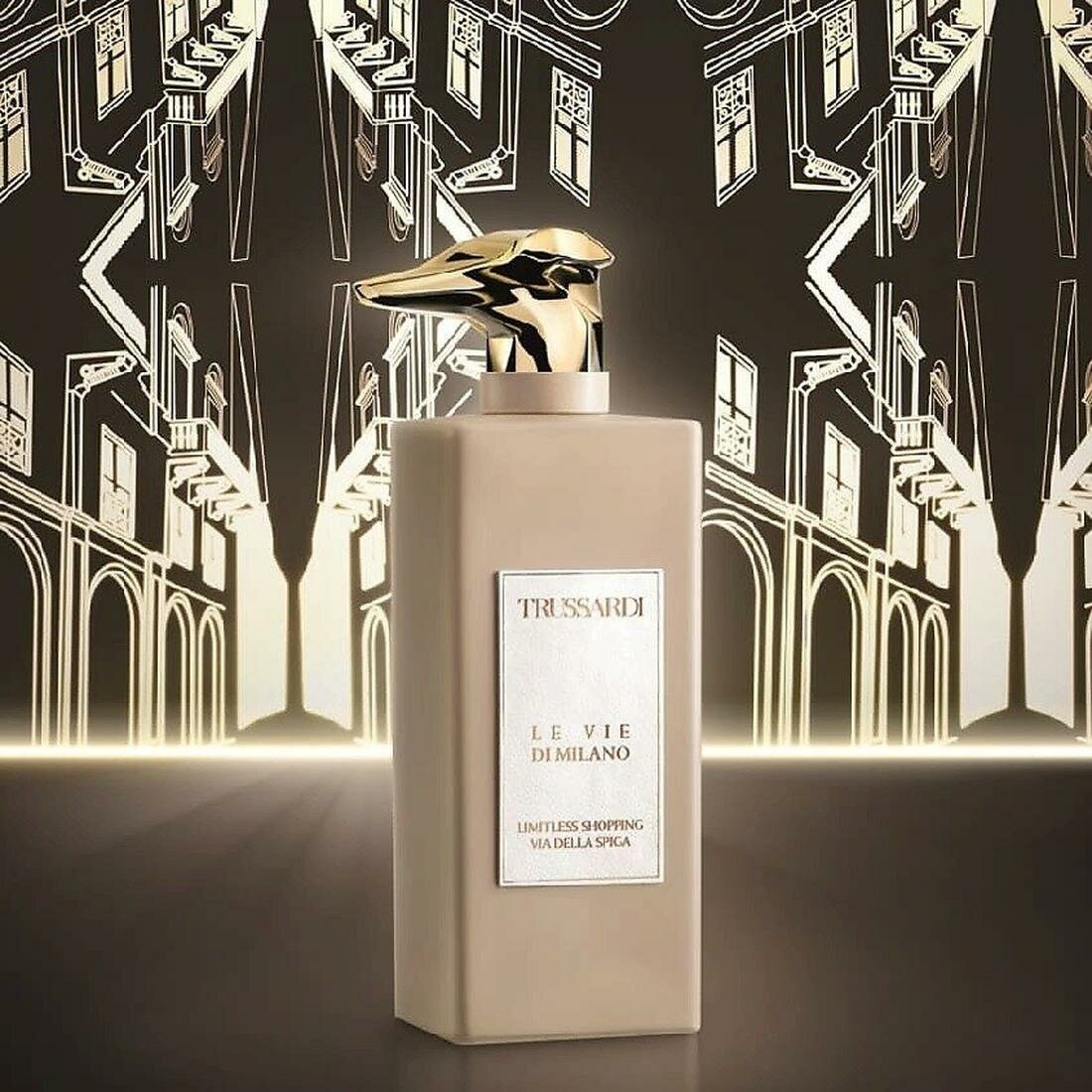 Парфюмерная вода TRUSSARDI Le Vie di Milano Limitless Shopping Via della Spiga 100 мл, 100 г — фото 1