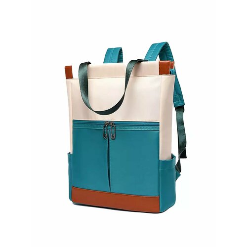 Рюкзак Frenet, для ноутбука и документов, городской, повседневный, женский, зеленый