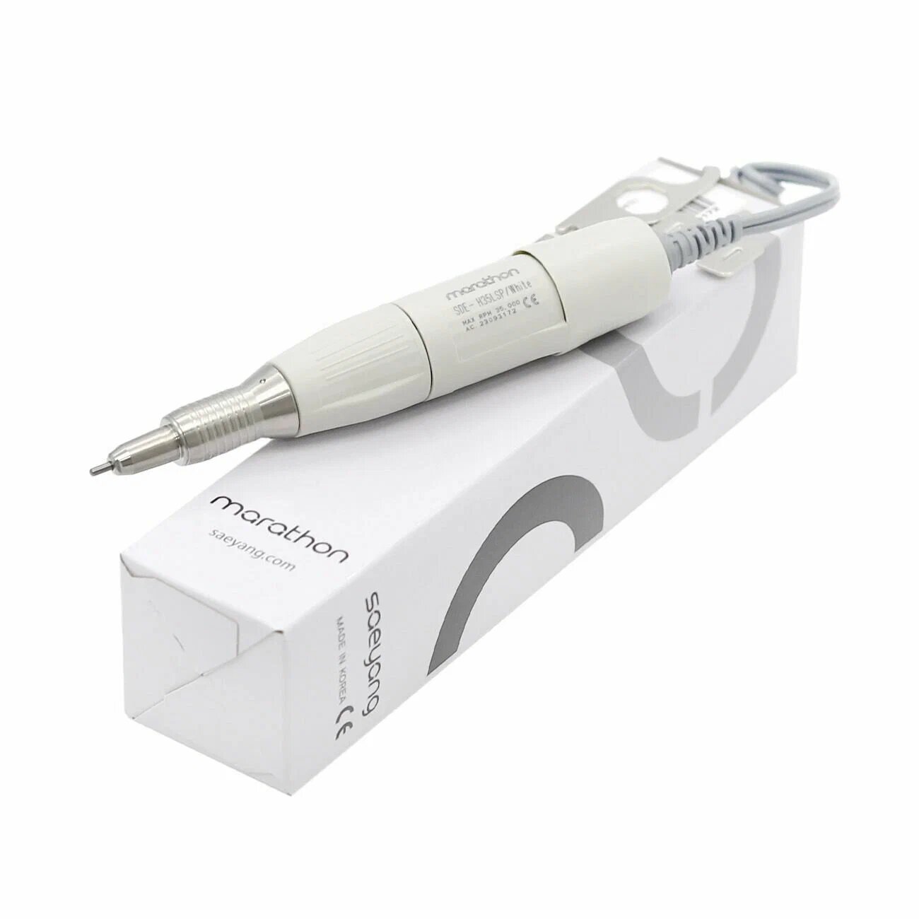 Ручка - наконечник (микромотор) Marathon SDE-H35LSP 3,2 Н/см, 35 тыс./об. Цвет: слоновая кость | Оригинал, Ю. Корея