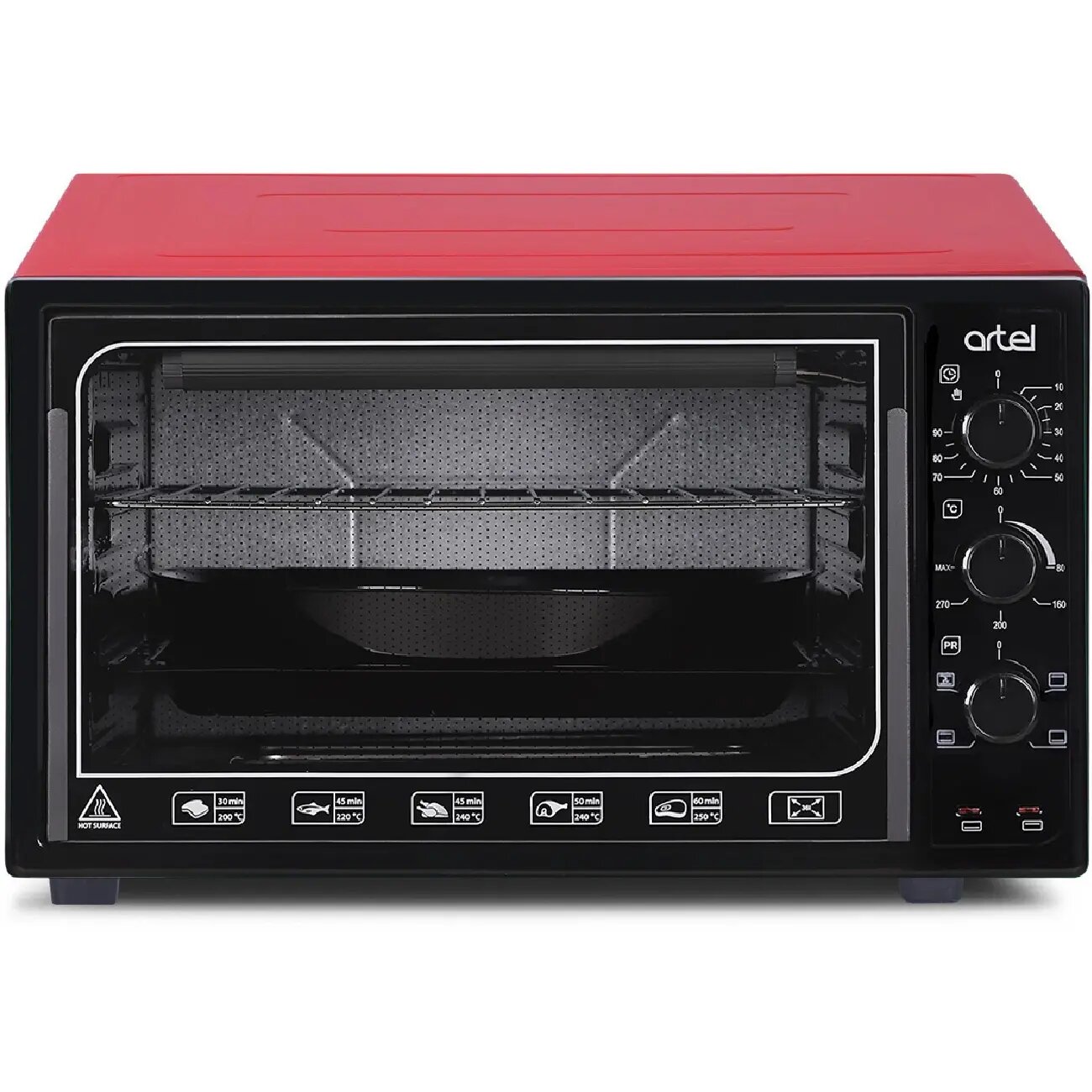 Мини-печь Artel MD 3618 L Red