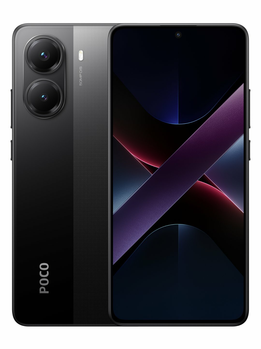 Смартфон Xiaomi Poco X7 Pro, 12GB+512GB Black, 6,67" AMOLED 120Hz дисплей, 6000 мА/ч, 5G