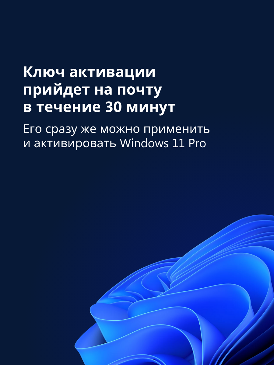 Windows 11 Pro - Лицензионный ключ активации — фото 1