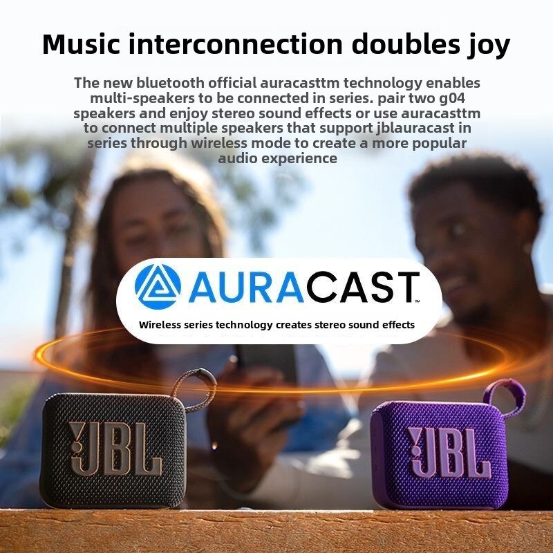 Портативная колонка JBL GO 4, IP67, 4.2 Вт, Bluetooth 5.3, серо-зеленый — фото 1