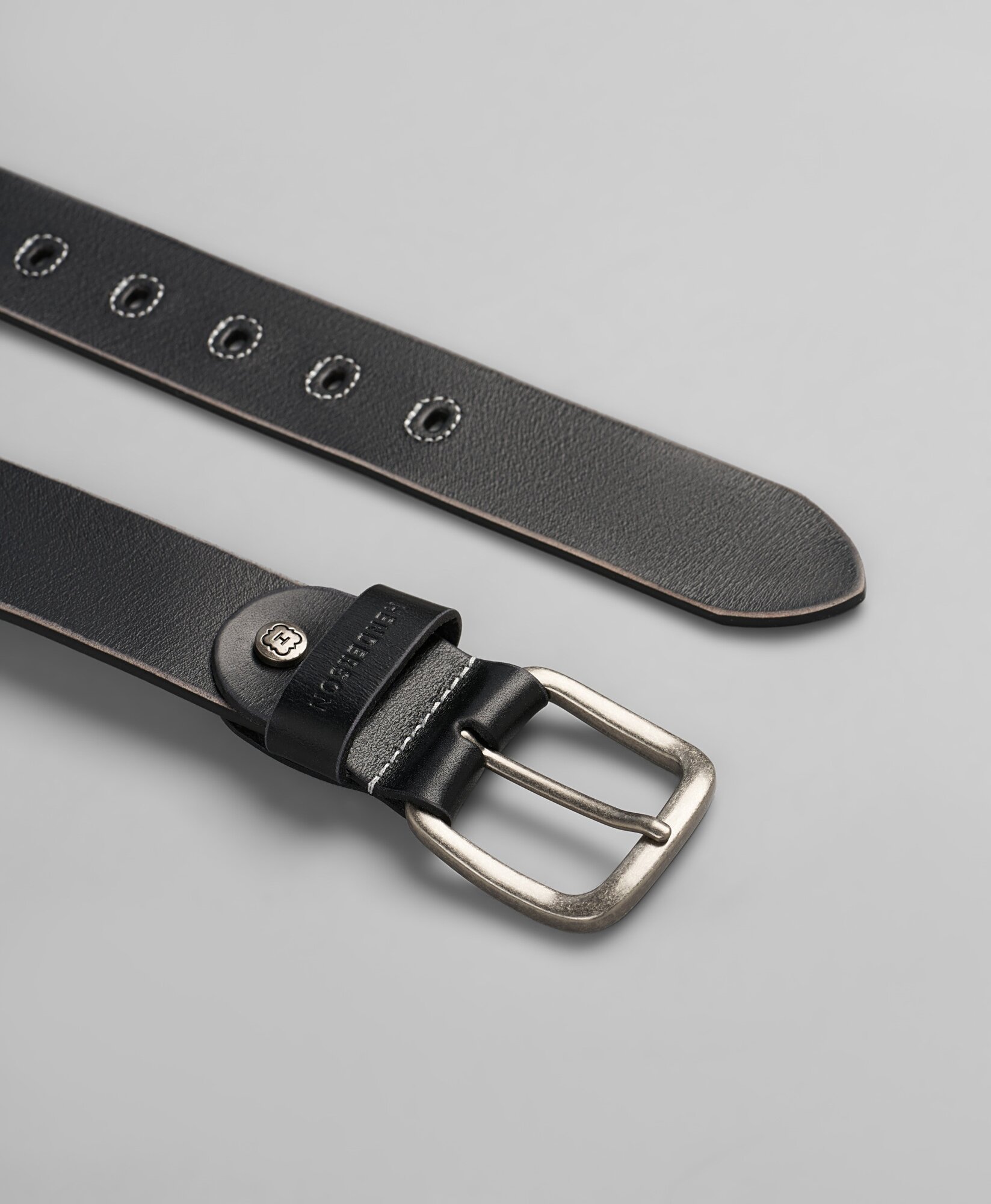 Ремень HENDERSON для мужчин, размер 115, черный — фото 1