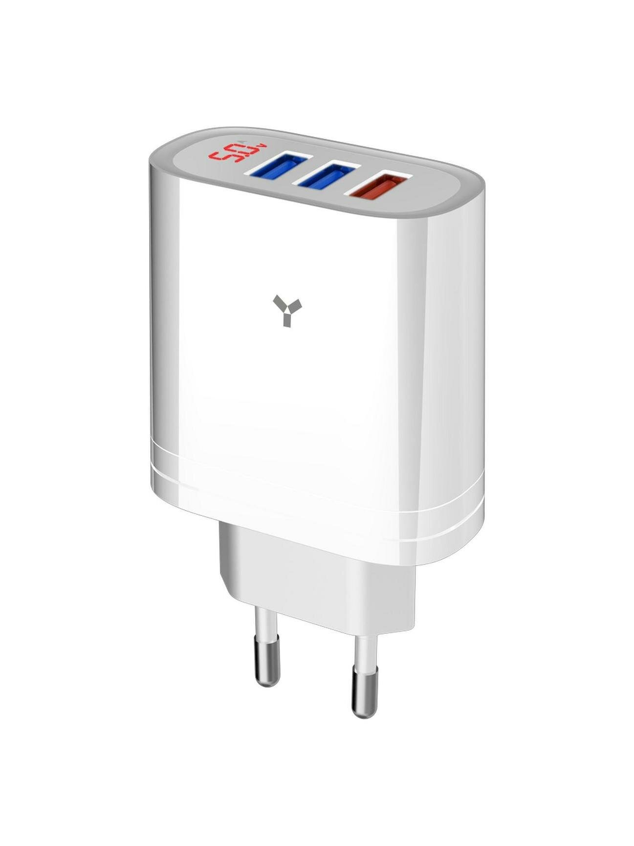 Сетевое зарядное устройство Accesstyle Topaz 30W3A White