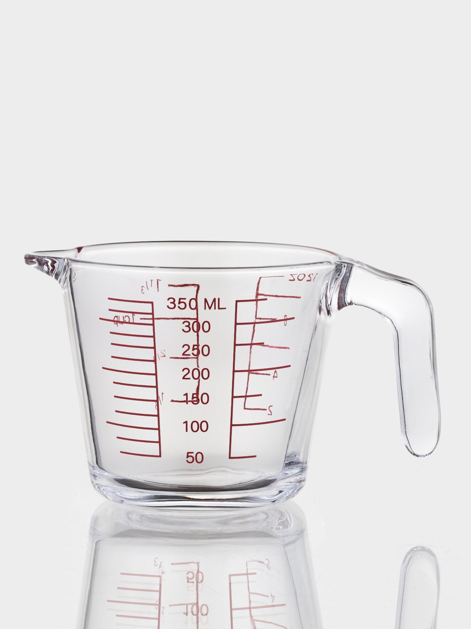 Кувшин мерный из жаропрочного стекла "Классика" 350 мл 15х105х9 см