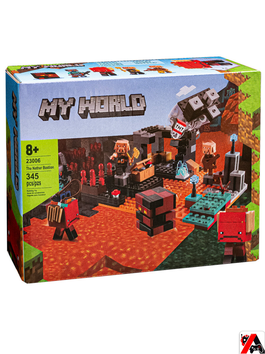 Конструктор Майнкрафт Ферма с ветряной мельницей