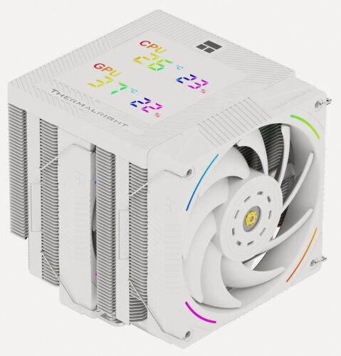 Изображение товара Кулер для процессора Thermalright Phantom Spirit 120 Digital Snow (TRPS120DSNOW)