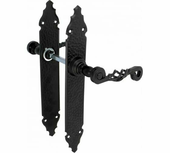 Дверная ручка AMIG 102P-280х45 цвет черный