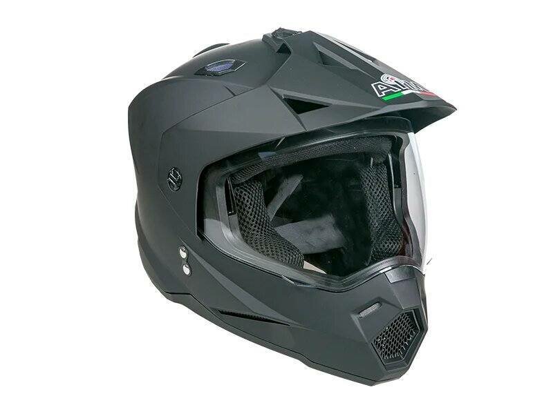 AiM Шлем кросс/эндуро JK802 Black Matt XXL