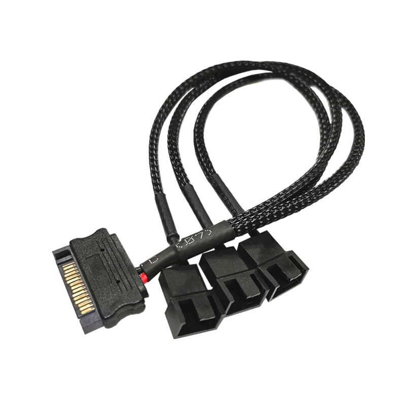 Переходник с 3 pin на 4 pin для подсветки кулера — купить по низкой ...