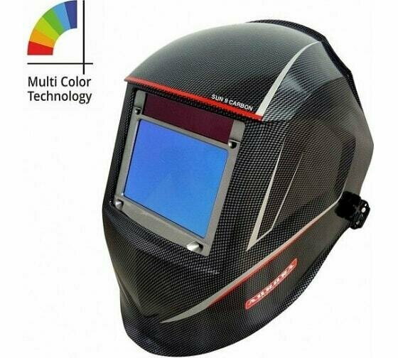 Маска сварщика "хамелеон" Aurora SUN9 CARBON — фото 1