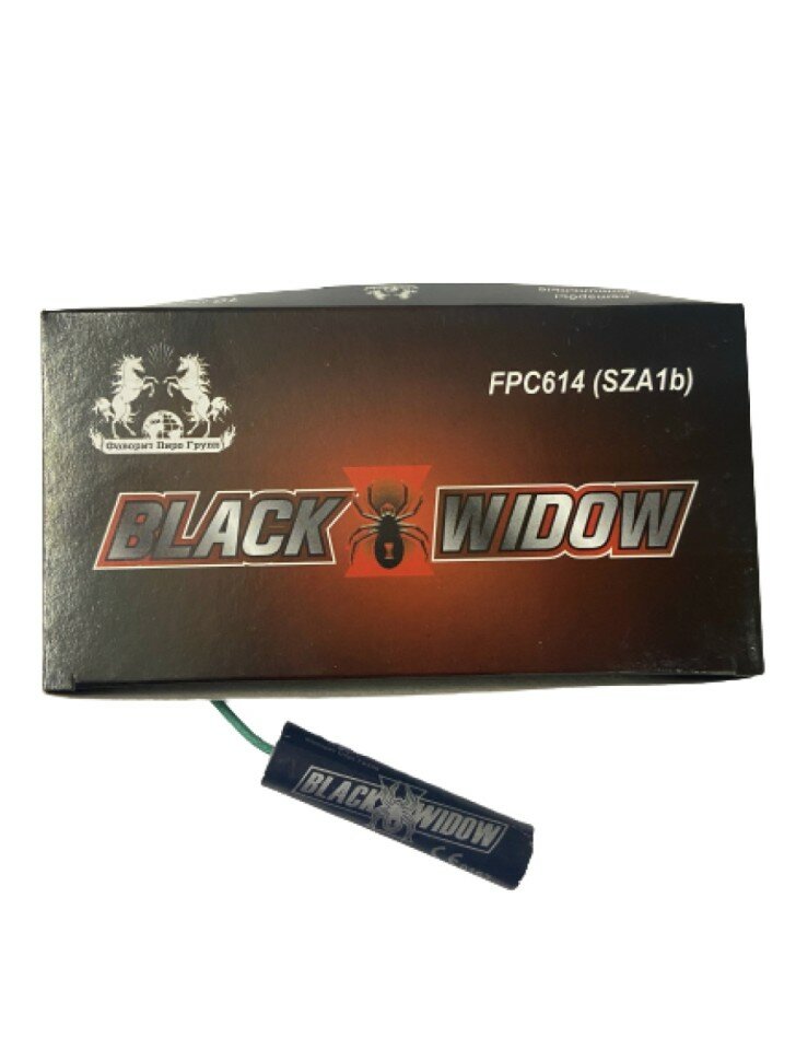 Петарда фитильная Black Widow (Черная вдова) 2g (10 шт)