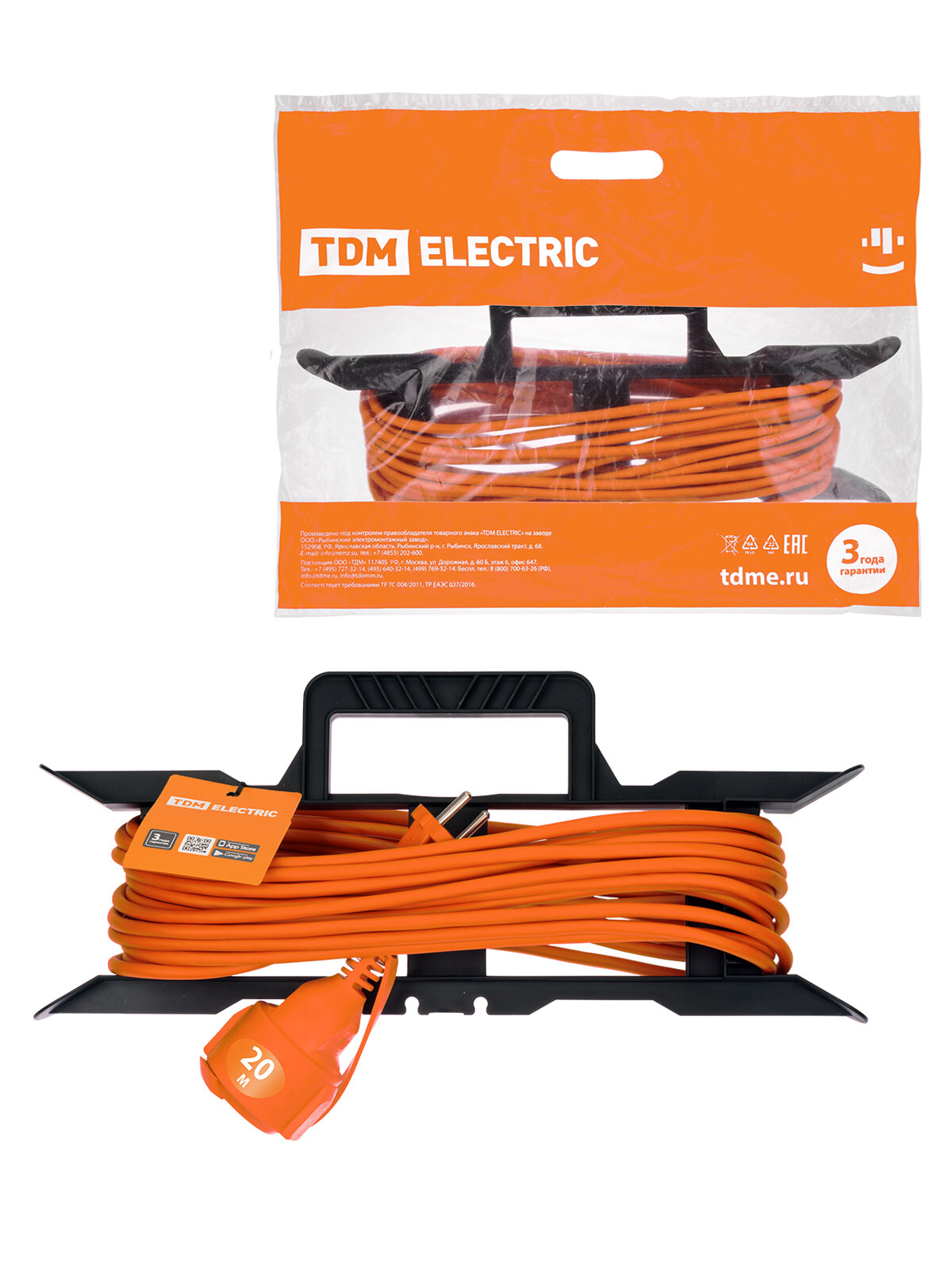 Удлинитель TDM Electric SQ1302-0312 - фото №3