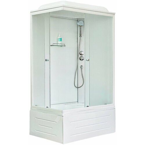 Душевая кабина Royal Bath RB 8120BP5-WC-R (белое/матовое) правая душевая кабина royal bath rb 8120bp5 wt белое прозрачное правая