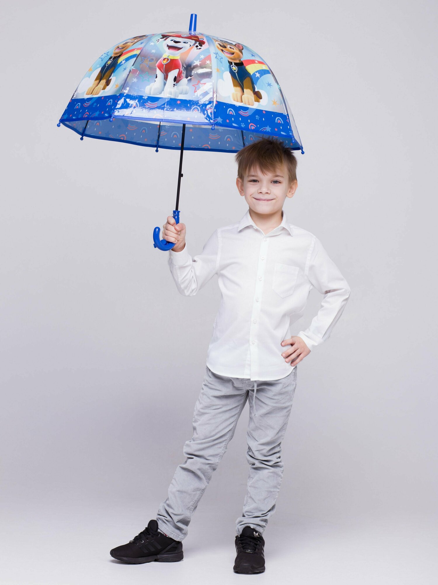 Зонт-трость GALAXY OF UMBRELLAS, синий/красный — фото 1