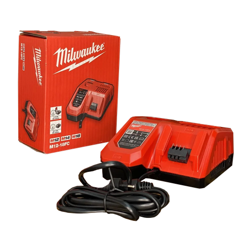 Зарядное устройство Milwaukee M12-18FC зарядное устройство m12 18 fc turbo milwaukee 4932451079 подарок на день рождения мужчине любимому папе дедушке парню