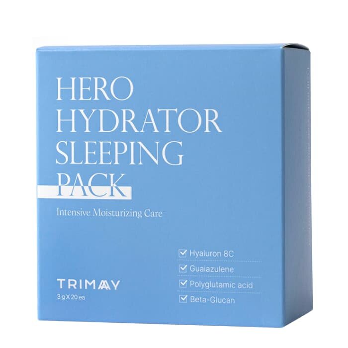 Интенсивно увлажняющая ночная маска с бета-глюканом Trimay Deep Hydro Sleeping Pack, 20 шт * 3 гр