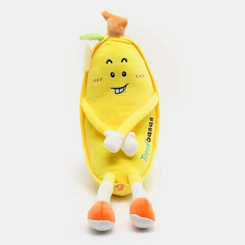 фото Мягкая игрушка-подушка "банан" 60 см весёлый праздник