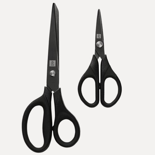 Изображение товара Набор ножниц HuoHou Titanium HU0030 2 шт. (Black)