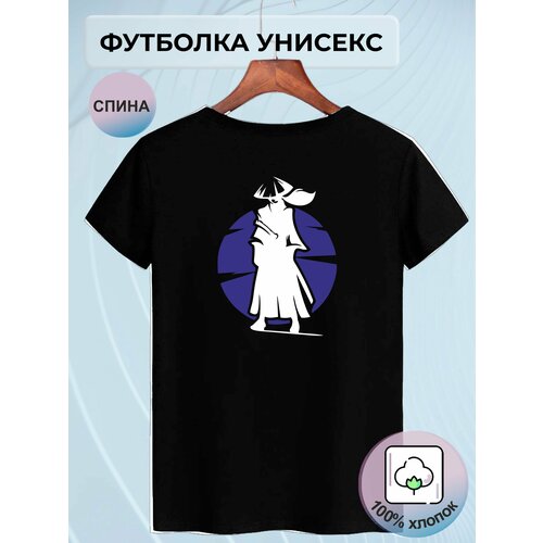 фото Футболка adonis, размер 56/58, черный