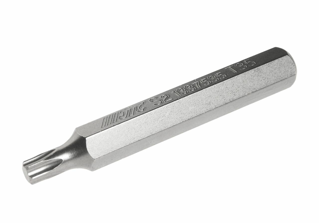 Бита 10мм TORX удлиненная T35х75мм S2 JTC-1337535