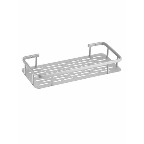 FASHUN LOFT полочка настенная 315x137x47 мм для ванной комнаты Цвет Серый металлик 4807₽