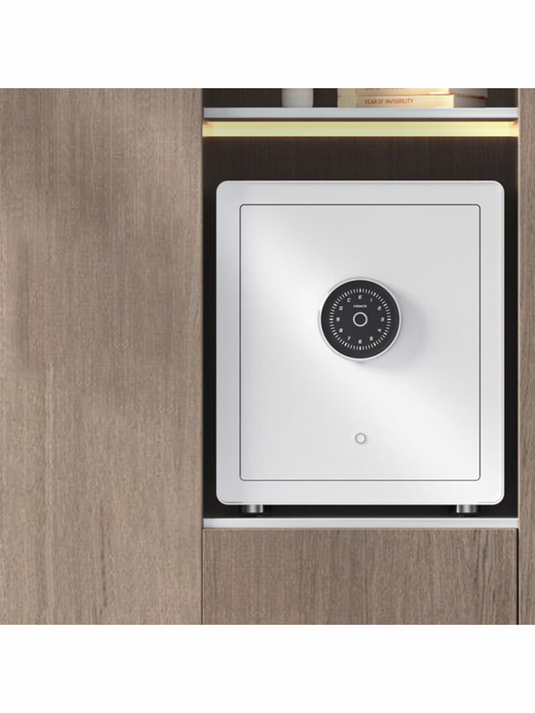 Схема установки сейфа Xiaomi к стене