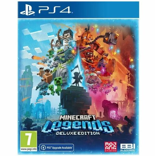 Видеоигра PS4/PS5 Minecraft Legends Deluxe Edition Русские Субтитры игра minecraft для playstation 5 русский интерфейс