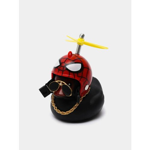 Игрушка Утка в шлеме и очках с пропеллером в машину Цвет Оранжевый 799₽