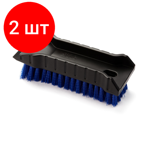 Комплект 2 штук Щетка ручная SYR мультифункциональная со скребком синяя 992252 1763₽