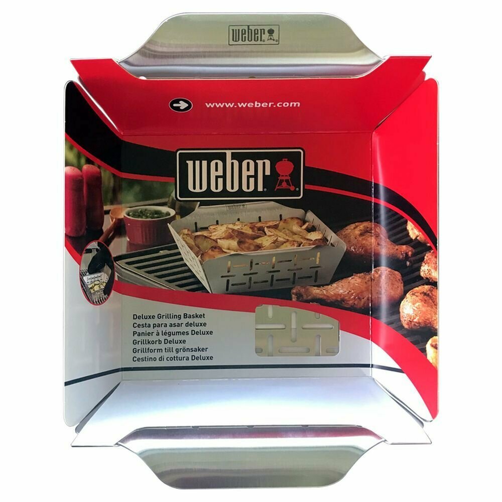 Противень для гриля перфорированный квадратный Weber, 6434 - фото №10