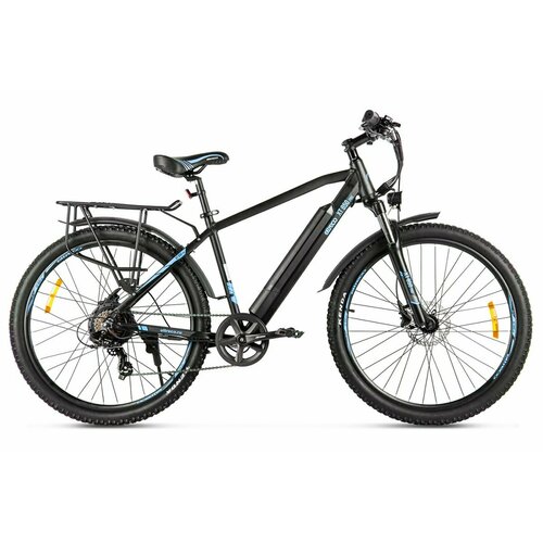 Электровелосипед 27,5 Eltreco XT 850 Pro Чёрный - Синий модель 2024 года