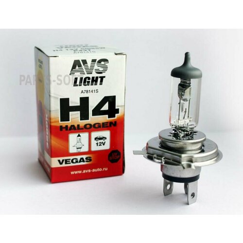 AVS A78141S A78141S_лампа! (H4) 55/60W 12V Vegas 1шт.\