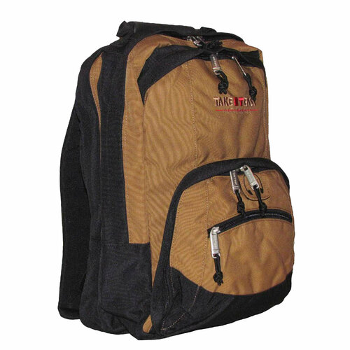 фото Рюкзак городской take it easy 26938 коричневый