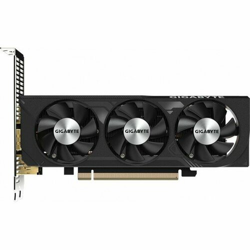 GIGABYTE Видеокарта Gigabyte PCI-E 40 GV-N4060D6-8GL NVIDIA GeForce RTX 4060 8Gb 128bit GDDR6 246017000 HDMIx2 DPx2 HDCP Ret low profile GV-N4060D6-8GL 3997000₽