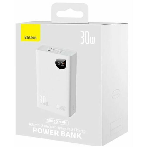 Портативное зарядное устройство Baseus PPAD050002 Adaman 2 Digital Display Fast Charge 30W 20000m 699900₽