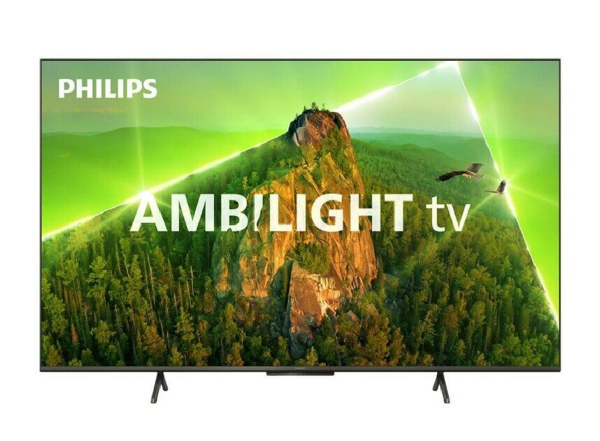 70" Телевизор Philips 70PUS8108/60, 4K Ultra HD, хром, смарт ТВ, New Philips Smart TV