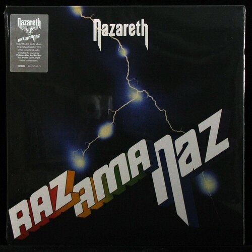 Виниловая пластинка BMG Nazareth – Razamanaz (coloured vinyl) виниловая пластинка eu nazareth razamanaz yellow vinyl