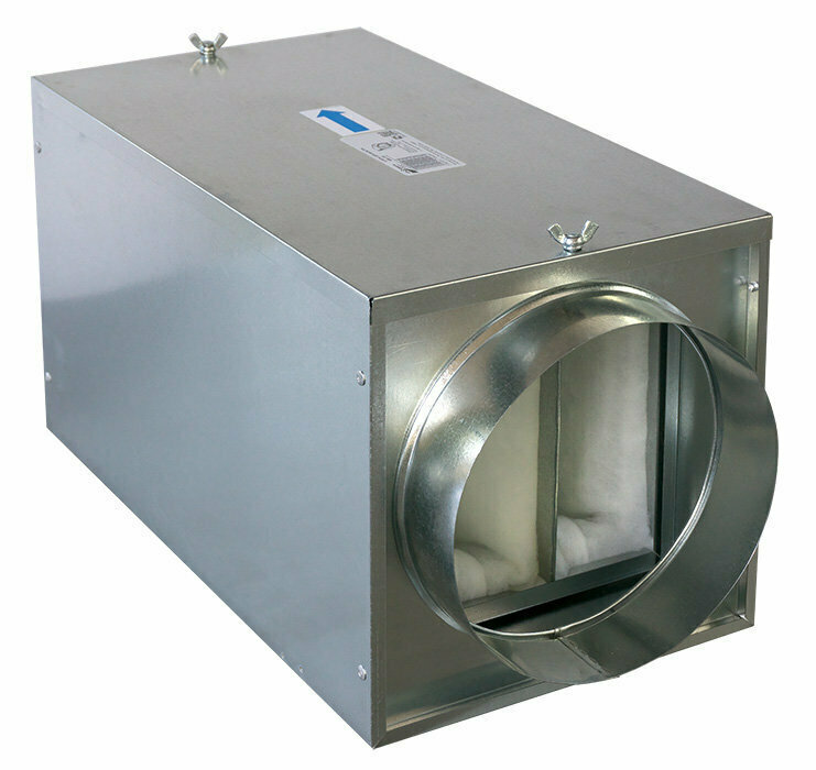 фото Воздушный фильтр-бокс Shuft FBCr-P 100 для круглых воздуховодов