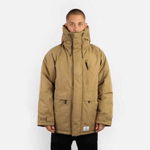 женская куртка парка alpha industries m 65 fishtail parka зелёный размер s Парка ALPHA INDUSTRIES Raglan Parka, размер S, бежевый