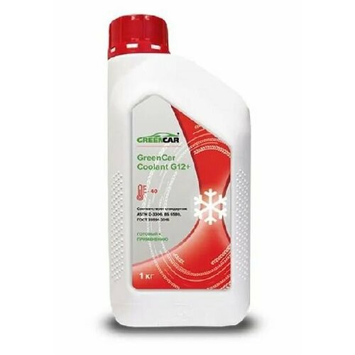 Антифриз Green Car Coolant G12+ 1кг GCC-001