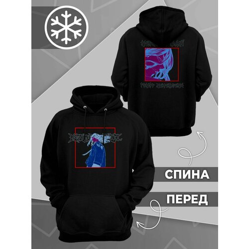 фото Худи , размер s (44-46), черный printech