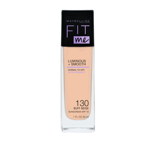 мейбелин maybelline тональный крем fitme luminous smooth тон 125 nude beige 30 мл Мейбелин / Maybelline - Тональный крем Fitme Luminous+Smooth тон 130 Buff Beige 30 мл